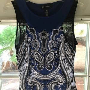 Dressy sleeveless top